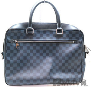 Louis Vuitton Business LV Document Porte Blue Bag Cobalt